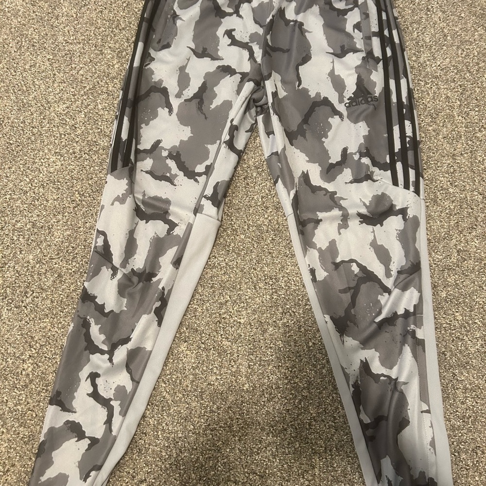 Adidas Gray Camo Bottoms